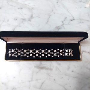 1928 Bridal Bracelet In Australian Crystal